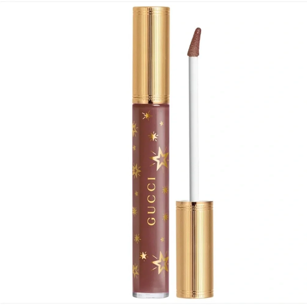 ✅GUCCI A Levres Luxurious Plumping Lip Gloss Suzanne 🆕